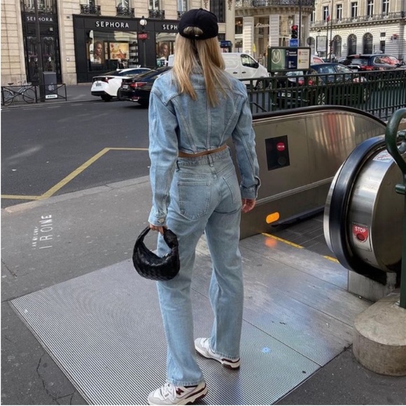 ZARA Straight Leg Jeans. - Picture 4 of 9